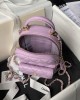 CHANEL 24c AP3573 Mini Sheepskin Backpack Bag 18x13x9cm