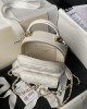 CHANEL 24c AP3573 Mini Sheepskin Backpack Bag 18x13x9cm