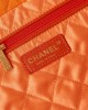 CHANEL 25 Early Spring Embroidered Canvas Garbage Bag AS3261 39x42x8cm