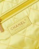 CHANEL 25 Early Spring Embroidered Canvas Garbage Bag AS3260 35x37x7cm