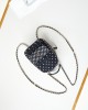 CHANEL 24S Mini Woolen Cloth Bag AP3753 18x13x9cm