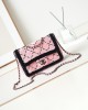 CHANEL 24p Xiaoxiang Crystal Sequin Series Chege Pink