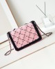 CHANEL 24p Xiaoxiang Crystal Sequin Series Chege Pink