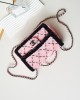 CHANEL 24p Xiaoxiang Crystal Sequin Series Chege Pink