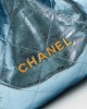 CHANEL 25c Early Spring Magic Colored Garbage Bag AS3261 39x42x8cm