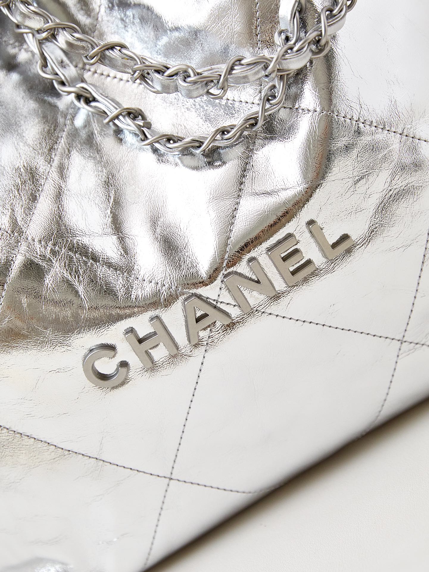 CHANEL 25c Early Spring Magic Colored Garbage Bag AS3260 35x37x7cm