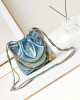 CHANEL 25c Mini Garbage Bag Fantasy Colors AS3980 19x20x6cm