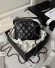 CHANEL 24s Sheepskin Shell Bag AP4000 11x16x2.5cm