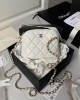 CHANEL 24s Sheepskin Shell Bag AP4000 11x16x2.5cm