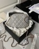 CHANEL 24s Sheepskin Shell Bag AP4000 11x16x2.5cm