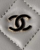 CHANEL 24s Sheepskin Shell Bag AP4000 11x16x2.5cm