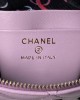 CHANEL 24s Sheepskin Shell Bag AP4000 11x16x2.5cm