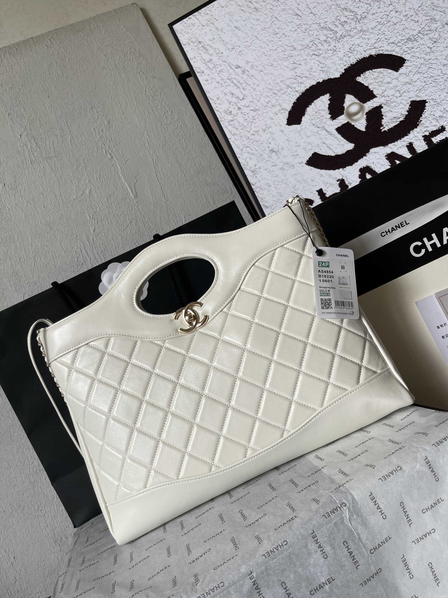 CHANEL Large 31bag High-end Customized Chanel23p 36x30x8cm