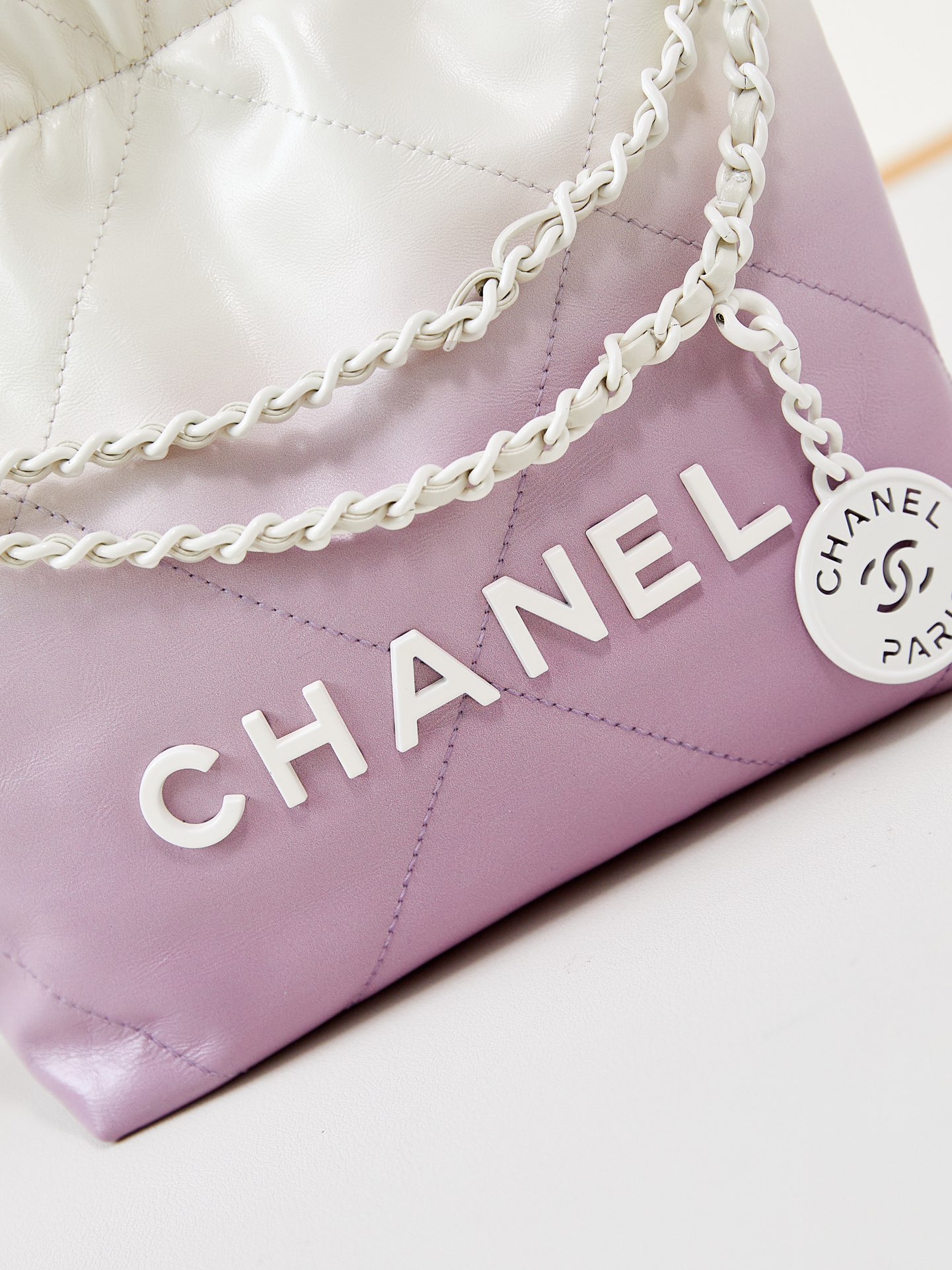 CHANEL Platinum Edition Bag, 19cm, Original Small Ball-Grain Cowhide