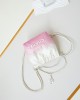 CHANEL 24S Gradient Pink Mini 22 Bag AS3980 19x20x6cm