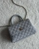 CHANEL Platinum Edition Small Ball-Grain Cowhide Bag