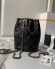 CHANEL 24S Colorful Gold Ball Model Bucket Bag AS4810 22x17x7.5cm