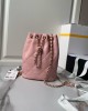 CHANEL 24S Colorful Gold Ball Model Bucket Bag AS4810 22x17x7.5cm