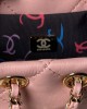 CHANEL 24S Colorful Gold Ball Model Bucket Bag AS4810 22x17x7.5cm