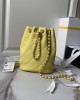 CHANEL 24S Colorful Gold Ball Model Bucket Bag AS4810 22x17x7.5cm