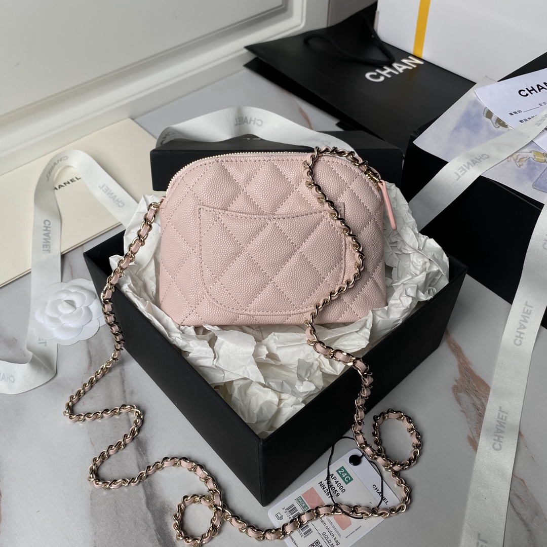 CHANEL 24S Shell Bag AP4000 11x16x2.5cm