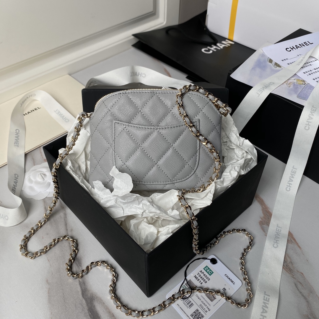 CHANEL 24S Shell Bag AP4000 11x16x2.5cm