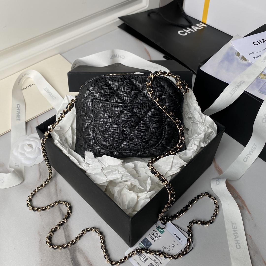 CHANEL 24S Shell Bag AP4000 11x16x2.5cm