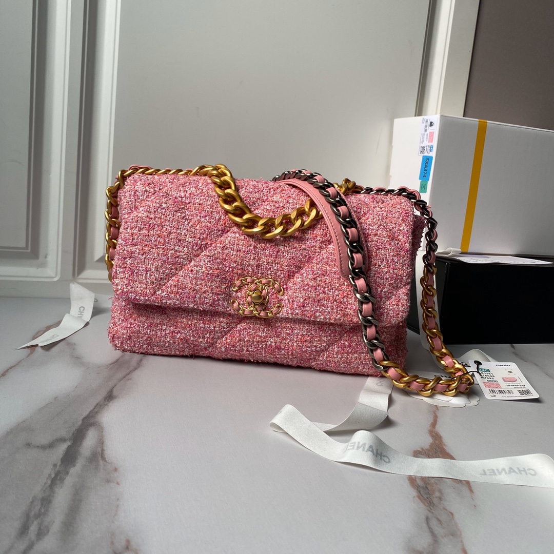 CHANEL Warm Wool Bag AS1161 Dream Color 30cm