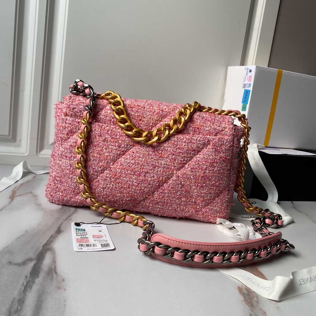 CHANEL Warm Wool Bag AS1161 Dream Color 30cm