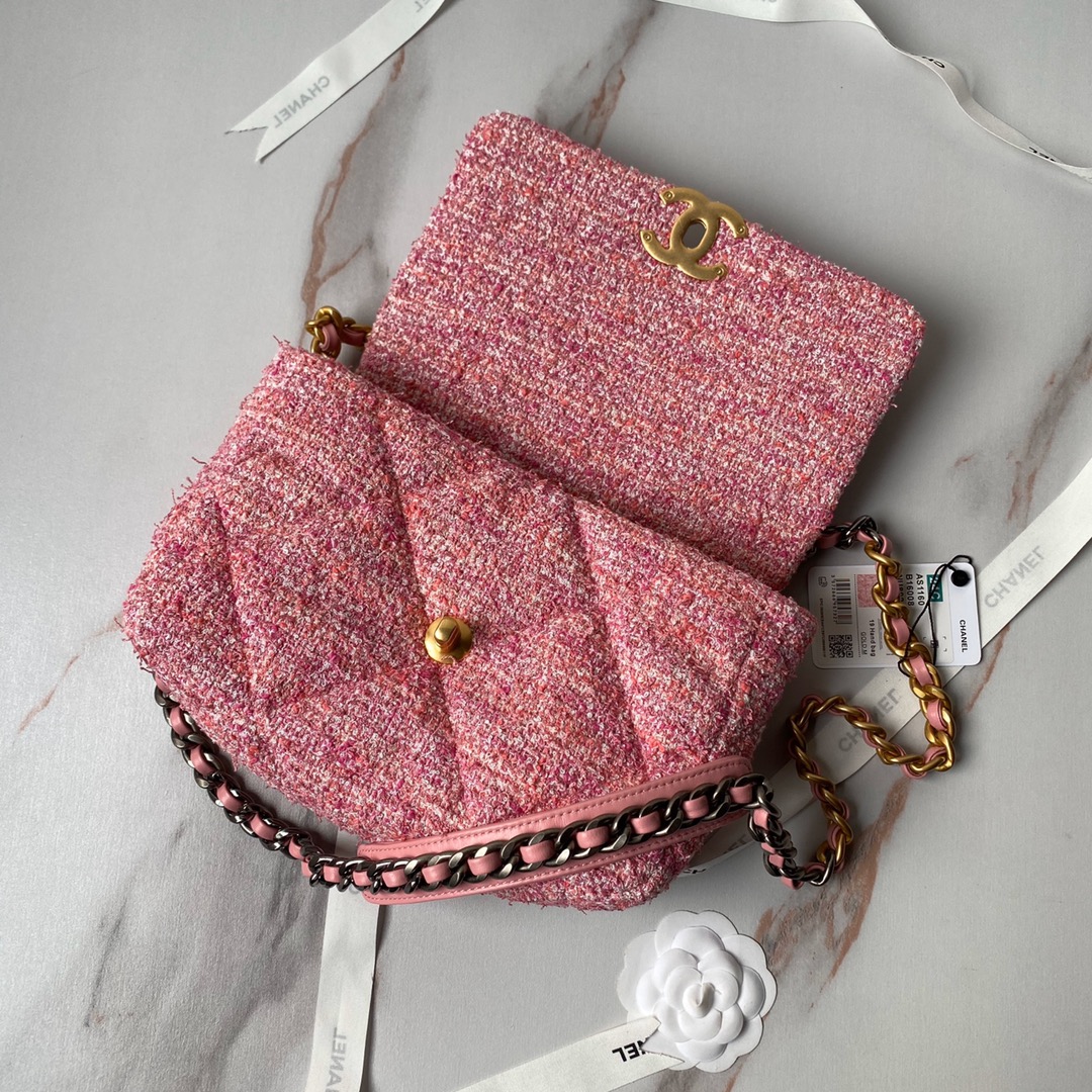 CHANEL Warm Wool Bag AS1160 Dream Color 26cm