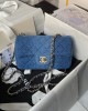 CHANEL 20cm 24s CF Washed Denim Bag 20cm