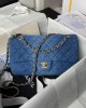 CHANEL 25cm 24s CF Washed Denim Bag 25cm