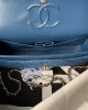 CHANEL 25cm 24s CF Washed Denim Bag 25cm