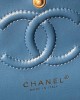 CHANEL 25cm 24s CF Washed Denim Bag 25cm