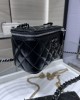 CHANEL 24s Rectangular Box Bag AP3905 Black Pearl Hardware