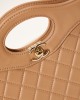 CHANEL 24S31bag Oil Wax Leather Mini AS4133 22x23x5.5cm