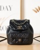 CHANEL 22K DUMA Small Backpack Bag AS2908 18x18x12cm