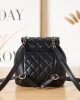 CHANEL 22K DUMA Small Backpack Bag AS2908 18x18x12cm