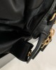 CHANEL 22P Black Nylon MAX Bowling Bag 25x46x28cm