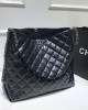 CHANEL Custom Shopping Bag Pearlescent Cowhide 38x32x14cm