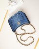 CHANEL 24S Cowhide Underarm Bag AS4666 20x24x6cm