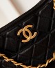 CHANEL 24S Cowhide Underarm Bag AS4666 20x24x6cm