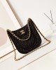 CHANEL 24S Cowhide Underarm Bag AS4532 24x22x6cm