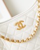 CHANEL 24S Cowhide Underarm Bag AS4666 20x24x6cm