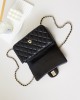 CHANEL 23K Handle CF Mini Lambskin Bag AS2431 12x20x6cm