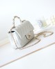 CHANEL 23K Handle CF Mini Lambskin Bag AS2431 12x20x6cm