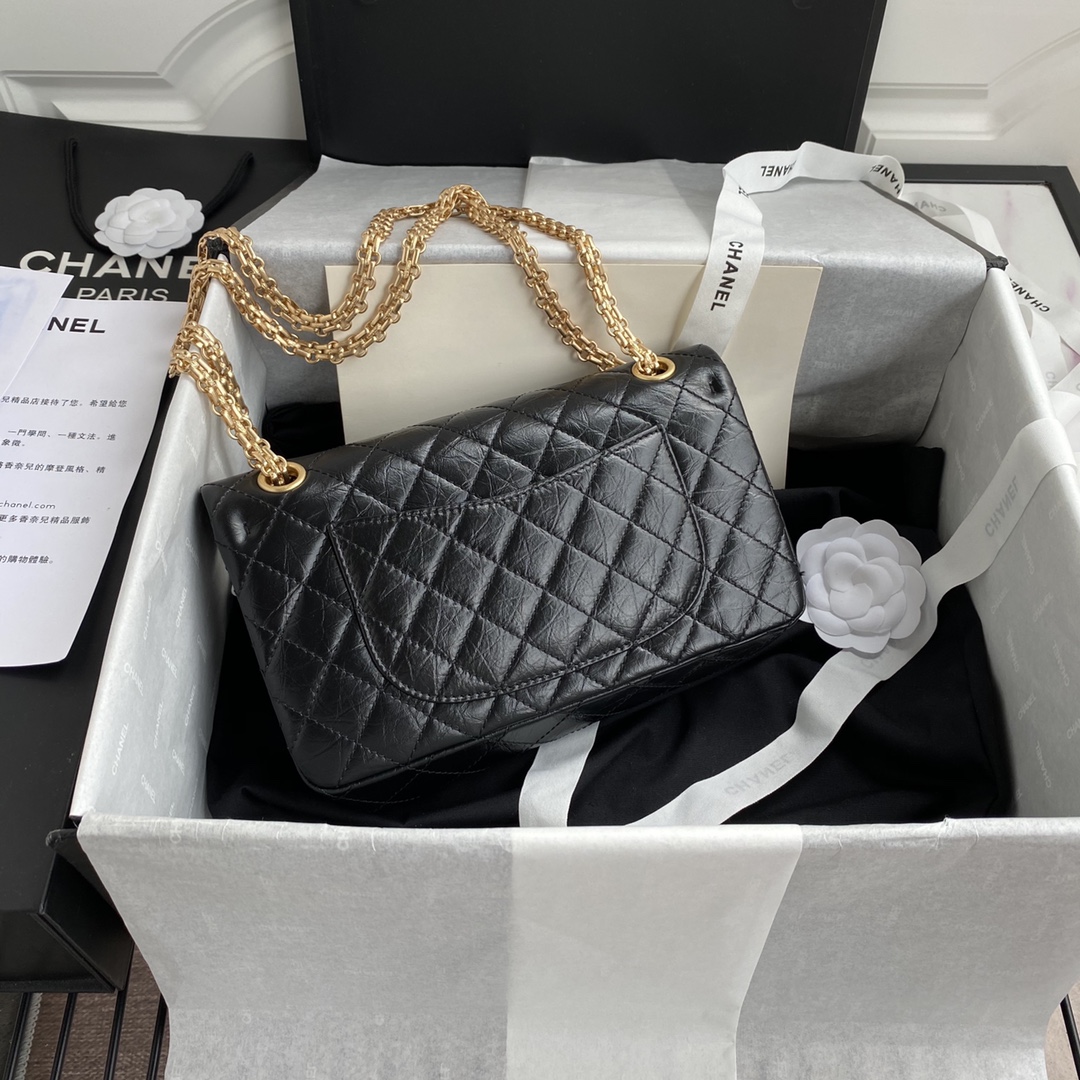 CHANEL 2.55 Reissue 25cm Autumn and Winter Bag 16x24x7.5cm