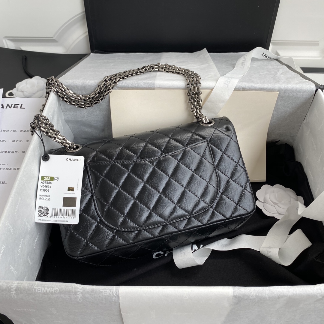 CHANEL 2.55 Reissue 25cm Autumn and Winter Bag 16x24x7.5cm