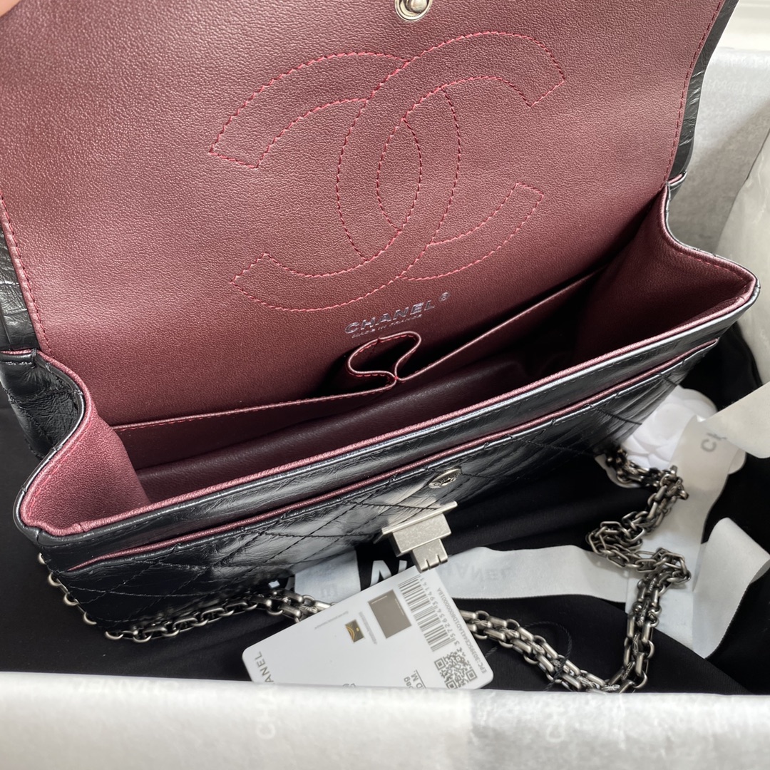 CHANEL 2.55 Reissue 25cm Autumn and Winter Bag 16x24x7.5cm