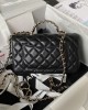 CHANEL 23A Diamond Handle CF Large Bag AS4141, 21cm